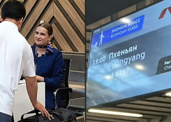 First direct flight from Pyongyang lands in Moscow