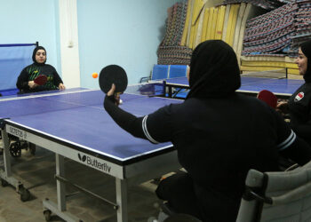 Iraqi women table tennis players chase Paralympic dreams