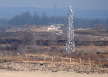 North Korean detained after crossing land border