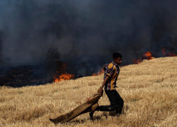 Syria battles forest fires for third day as Turkey sends help