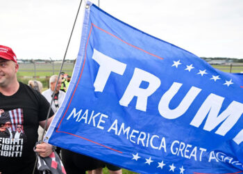 Trump lands in Scotland for five-day visit