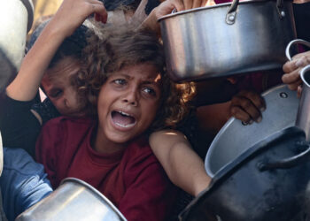 Gaza famine a 'moral outrage', and 'man-made'