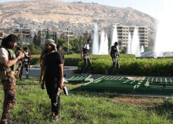 Syria state media reports car blast in Damascus, no casualties