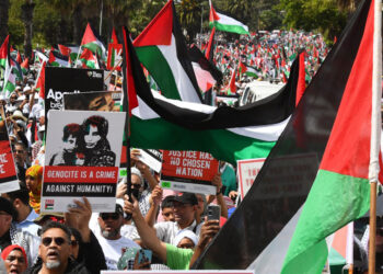 S. Africa protesters demand govt sever ties with Israel over Gaza