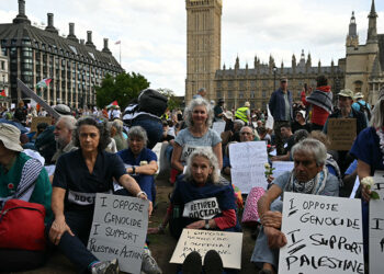 UK police say almost 900 arrests made at Palestine Action demo