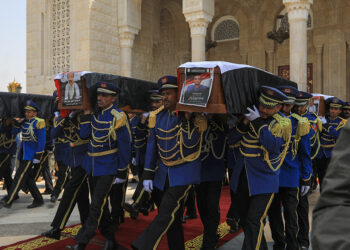 Yemen's Huthis hold funeral for PM killed in Israeli strike