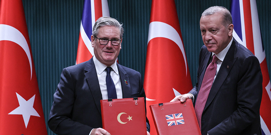 Erdogan hails Eurofighter deal as 'new symbol' of strategic ties with UK