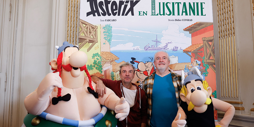 Gauls on tour: Asterix does Portugal for 41st comic