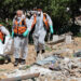 Gaza civil defence says 55 bodies recovered as Israeli forces pull back