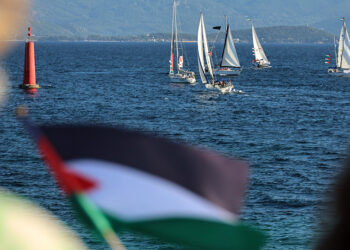 Israel foreign ministry says 'several' Gaza flotilla vessels 'safely stopped'