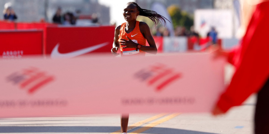 Marathon world record holder Chepngetich gets three-year doping ban