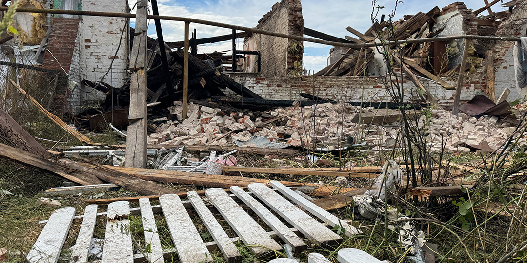 Russian drone attack on northern Ukrainian town kills 4: emergency service