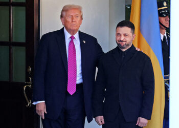 Zelensky arrives for White House meeting with Trump