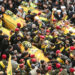 Hundreds in south Lebanon mourn Hezbollah members killed in Israeli attacks