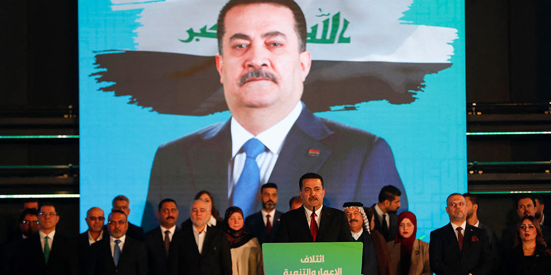 Iraq PM says his coalition won general election in televised speech