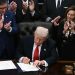 Trump signs bill to end record US government shutdown