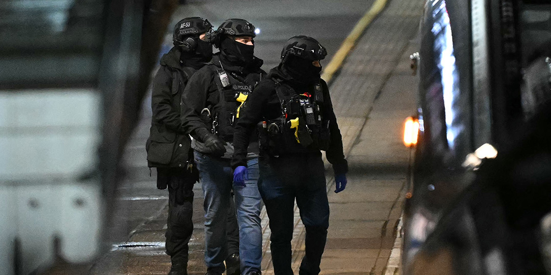 Two UK nationals held for train stabbing, terrorism ruled out: police