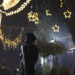 Festive lights, security tight for Christmas in Damascus