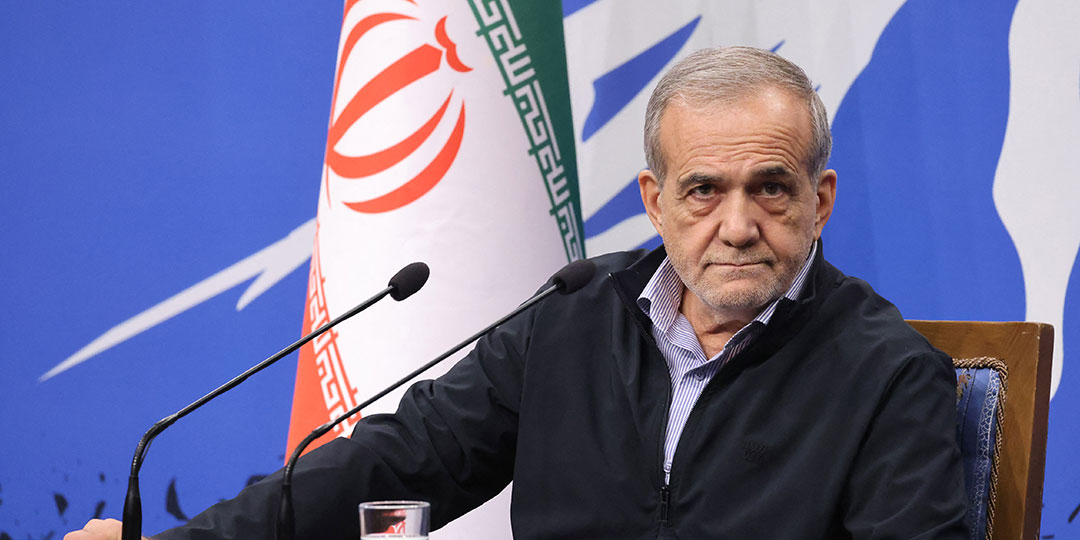 Iran president says US, Israel, Europe waging 'total war' on country