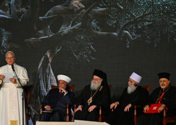 Pope gets rockstar welcome as he delivers message of hope to Lebanese youth