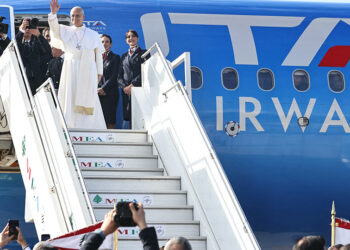 Pope says shares pain, 'thirst for truth' of Beirut port blast families