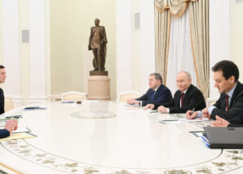 Putin starts Ukraine talks with Witkoff and Kushner in Kremlin