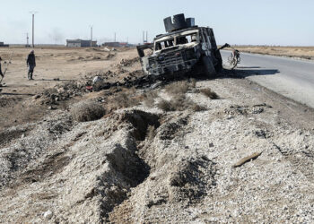 The Syrian army alleges Kurdish forces abandoned the Al-Hol camp, which holds IS-linked families. Kurdish authorities deny the claim, reporting clashes nearby.