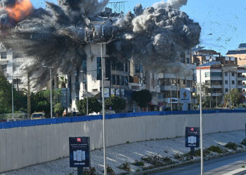 Lebanon says Israeli strikes on Beirut area kill 7