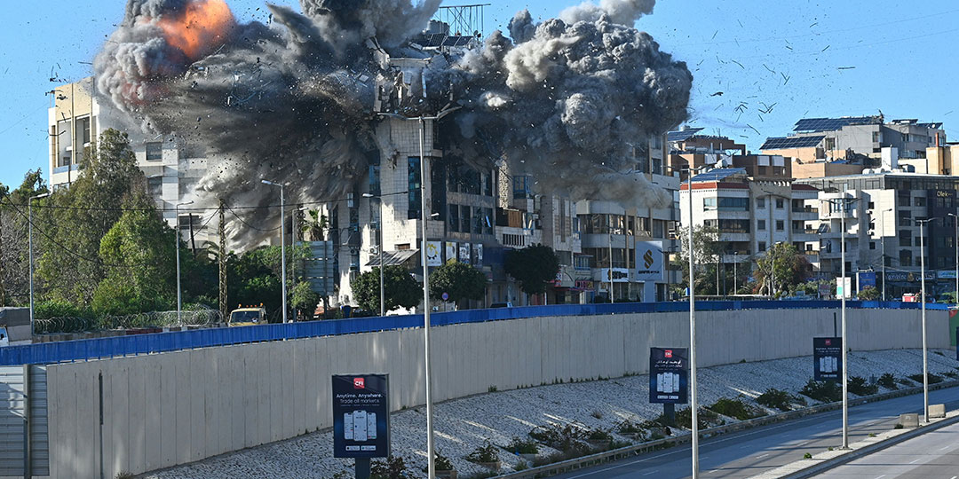 Lebanon says Israeli strikes on Beirut area kill 7