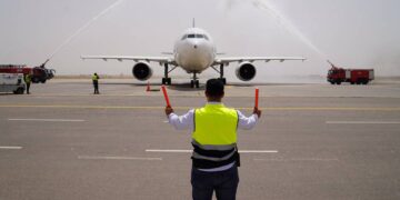 Najaf airport international flights resume Iran reopening - مطار النجف الأشرف رحلات دولية إيرانية استئناف الطيران