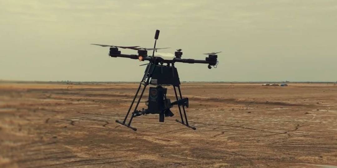 SARA1 drone system deployment - منظومة الطائرة المسيرة SARA1