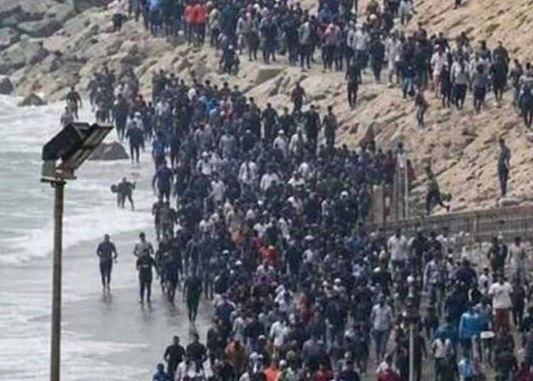 Ceuta migration crisis - أزمة الهجرة في سبتة