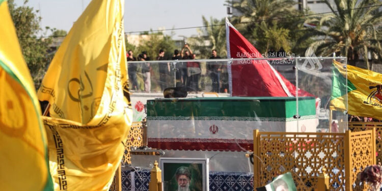 Khamenei Funeral Ceremony in Iraq - تشييع السيد خامنئي في العراق