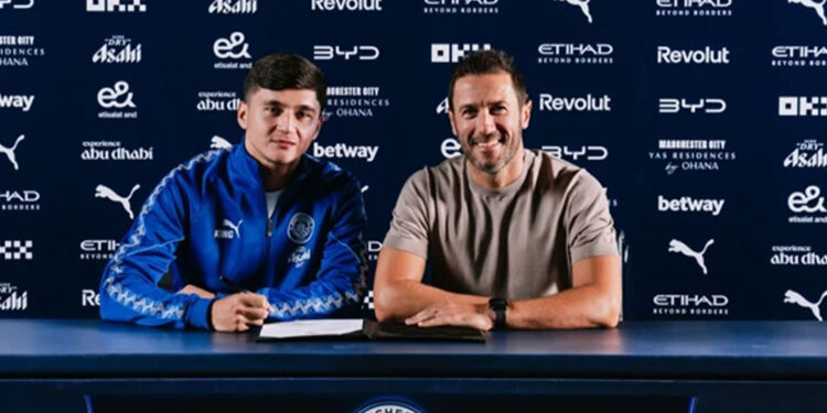 Manchester City extend Khosanov contract