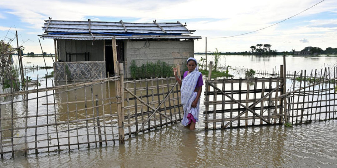 Assam floods - فيضانات أساّم