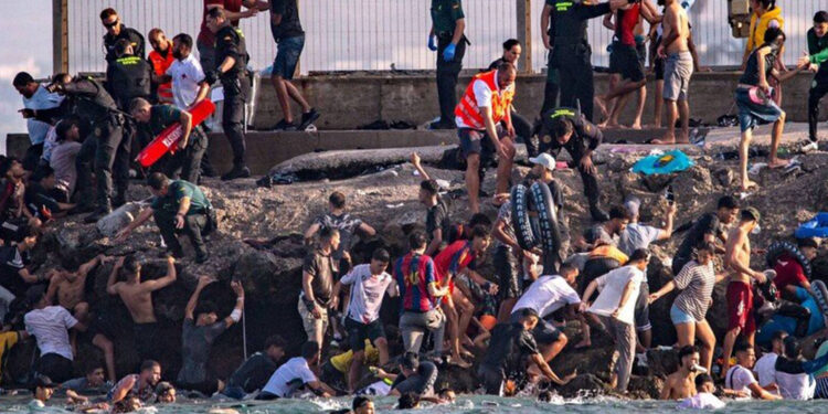 Ceuta migrant crisis - أزمة سبتة