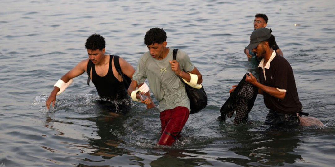 Ceuta migration to Spain