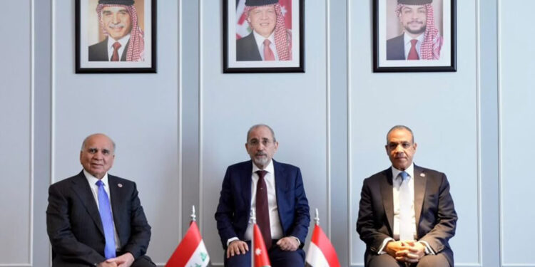 Iraq Jordan Egypt - العراق والأردن ومصر