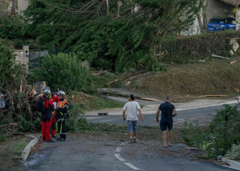 tornado in southwest France - إعصار جنوب غرب فرنسا