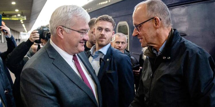 German Chancellor visit to Kyiv - زيارة المستشار الألماني إلى كييف